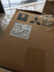 Interruptor Automático en Miniatura MITSUBISHI 100% Nuevo y Original BH-DN 2P(1P+N) 6A C 4.5kA - Product Image 1