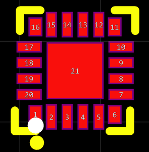 EFM8BB21F16G-C-QFN20R แกนประมวลผล C8051 แบบพิพีลไลน์ 8 บิต พร้อมความถี่การทำงานสูงสุด 50 เมกะเฮิรตซ์ - Product Image 4