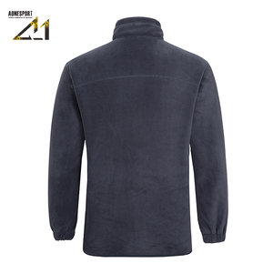 Veste en polaire pour homme Aonesport, col montant, fermeture éclair, imperméable, en toile, coupe classique - Product Image 6