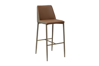 Chaise haute pivotante réglable de style italien moderne, tabouret de bar de luxe léger pour la maison, l'îlot de cuisine, le café, le salon