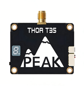FPV Peak Thor T35 R35 3.0-4.9GHz vtx UAV อุปกรณ์รับและส่งสัญญาณ25mW \ 200mW \ 500mW 1000mW \ 3000mW 64CH สำหรับโดรน - Product Image 2