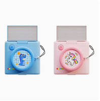 Cámara Infantil con IA y Compañero de Voz, Pantalla de 2.4 Pulgadas, Gran Angular de 170°, Linterna LED Integrada, Full HD, WiFi, MicroSD, Aprendizaje Divertido