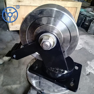 Doppelrad Industrielager 2000kg 2T 3 Tonnen PU Extra Schwerlast-Lenkrollen - Product Image 6