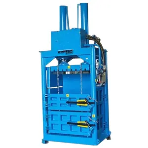vertical cardboard baler cotton baling press for sale hydraulic baling press