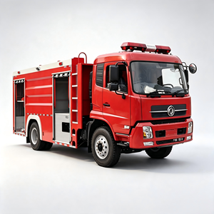 Camión cisterna de agua Dongfeng para extinción de incendios, 8000 litros, camión de rescate y extinción de incendios para el servicio municipal de bomberos - Product Image 1