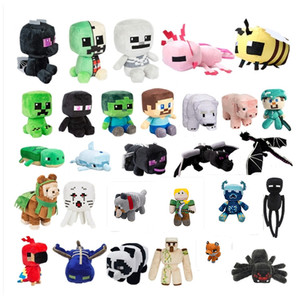 Peluche de jeu d'horreur ultra douce de 9 pouces, poupée zombie Steve assise, en coton PP, cadeau d'anniversaire - Product Image 1