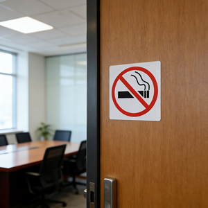 Impresión de Señales de Prohibido Fumar, Etiquetas Adhesivas Resistentes al Agua - Product Image 4
