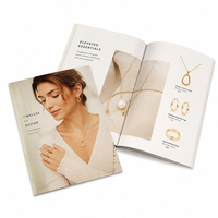 Brochure de magazine d'art à couverture souple et fine entièrement personnalisée, impression de livrets