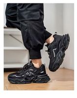 Chaussures de sport unisexes tendance automne, nouvelle collection, respirantes, en maille, semelle intermédiaire en PU, semelle extérieure en caoutchouc, polyvalentes, à semelle épaisse, augmentant la taille