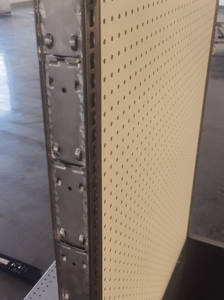 Estantería de góndola de mercado de EE. UU. con panel trasero de MDF con orificio en supermercado - Product Image 6