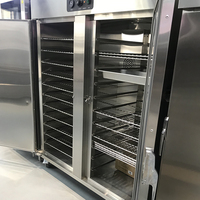 Vitrine chauffante électrique de comptoir professionnelle en acier inoxydable 304, à économie d'énergie, pour restaurant, cuisine et buffet