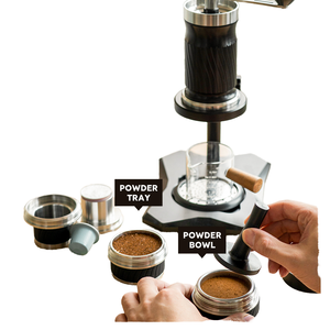 Cafetera Espresso Manual Portátil de Acero Inoxidable, Kit de Viaje con Café <span class=keywords><strong>Cremoso</strong></span>, con Bolsa de Almacenamiento - Product Image 1