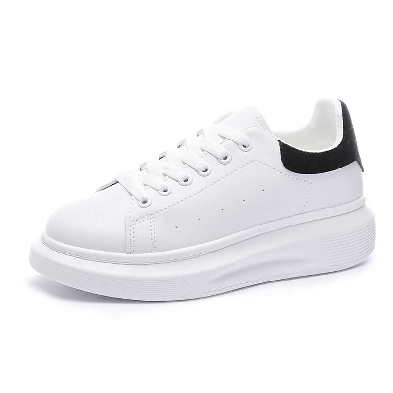 Amazon Hot Selling White Sneakers Women White Casual Sport Shoes