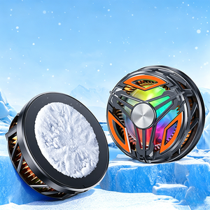 Antarcchill ตัวทำควา<span class=keywords><strong>ม</strong></span>เย็นโทรศัพท์สำหรับเล่นเก<span class=keywords><strong>ม</strong></span> RGB 15W พัดล<span class=keywords><strong>ม</strong></span>ระบายควา<span class=keywords><strong>ม</strong></span>ร้อนต่ำคลิปแ<span class=keywords><strong>ม</strong></span>่เหล็กควบคุมด้วยแม่เหล็กสำหรับสมาร์ทโฟน - Product Image 1