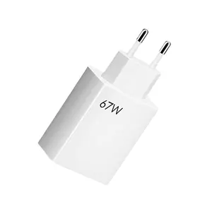 67W Usb Wall Charger US EU UK Quick Charging Mobile Phone Charger For iPhone/Samsung/Huawei/LG