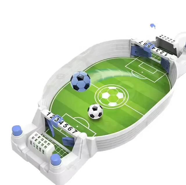 Mini Table Football Board Game Tabletop Soccer Play Ball Toys Party Soccer Match Mini Desktop Play Borad Toys for Kids