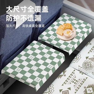 Disposable <b>Table</b> Cover Square 15mm Thick Printing Pattern For <b>Train</b> Seat And Tray <b>Table</b> Use - Product Image 2