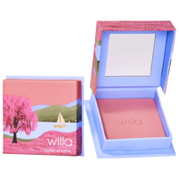 Récipient vide en carton personnalisé pour blush Récipient compact pour blush Boîte à palettes en papier Emballage avec miroir