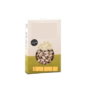 Boîte en papier kraft écologique personnalisée pour les noix et les fruits secs, emballage recyclable avec gaufrage et logo personnalisé