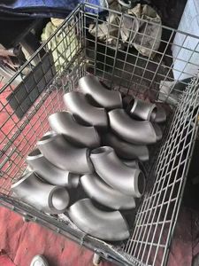 Coude de tuyau à 90 degrés en acier au carbone galvanisé ASME B16.9 - Product Image 5