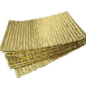 <span class=keywords><strong>Manta</strong></span> térmica con aislamiento <span class=keywords><strong>de</strong></span> <span class=keywords><strong>burbujas</strong></span> <span class=keywords><strong>de</strong></span> lámina dorada y tamaño personalizado flexible <span class=keywords><strong>de</strong></span> diseño moderno <span class=keywords><strong>para</strong></span> bloquear el calor y los rayos - Product Image 1