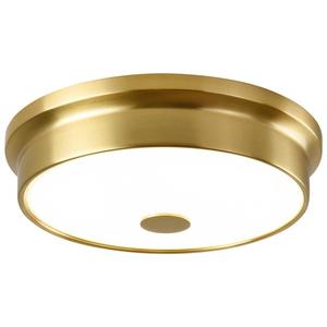 Lámpara de Techo LED de Cobre, Estilo Chino Moderno para Dormitorios, Comedores, Pasillos, Entradas, Balcones de Cristal - Product Image 5