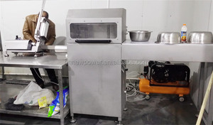 Bacon saucisse viande poisson emballage alimentaire Machine d'emballage sous vide thermoformage automatique - Product Image 6