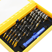 Kingsdun — Kit d'outils professionnels de réparation, jeu de tournevis multiples 63 en 1, pour montre téléphonique, verre, ordinateur