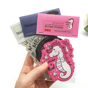 Paquete de 100 <span class=keywords><strong>Pegatinas</strong></span> Decorativas para Bicicleta, Impresión Personalizada, Vinilo PVC Aleatorio, <span class=keywords><strong>Pegatinas</strong></span> Estéticas Kawaii - Product Image 4