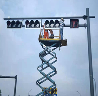 Bâtons lumineux LED universels, pôle d'avertissement de circulation, pour la sécurité sur route