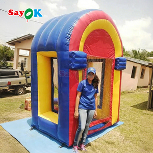 Sayok Gió Đường Hầm Tiền Lấy Máy Inflatable Tiền Bắt Trò Chơi Không Khí Thổi Tiền Mặt Lấy Gian Hàng - Product Image 2
