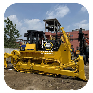 Bulldozer sur chenilles Komatsu D85ESS d'occasion, vente chaude directe usine, machine de terrassement avec moteur et pompe - Couple de charge élevé - Product Image 1