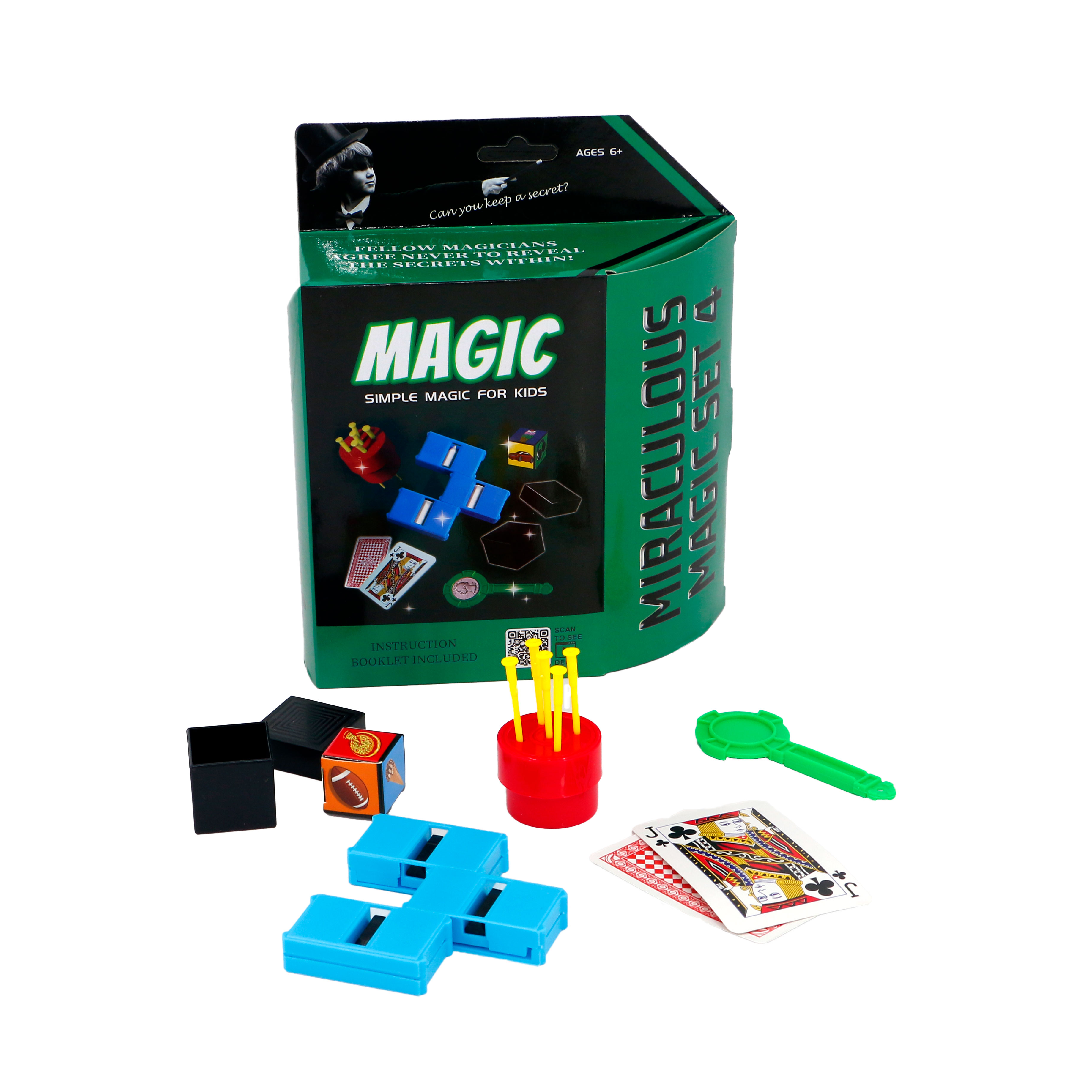 2020 Новое поступление, легкие Обучающие фокусы, пластиковые волшебные игрушки для начинающих