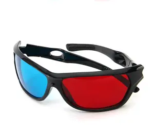 Directe Verkoop Rood En Blauw 3D Stereo Bril Sport Zonnebril