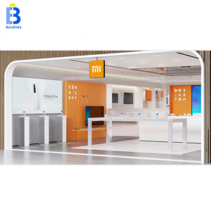 Thiết Kế Nội Thất Tùy Biến Trang Trí Điện Thoại Di Động Cửa Hàng Hiển Thị Tủ Điện Thoại Cửa Hàng Thiết Kế - Product Image 6