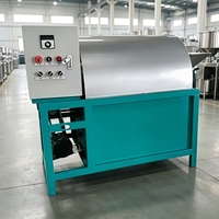 Mini séchoir rotatif pour céréales (blé, riz, maïs, arachides, poivre) avec moteur à engrenages, 220V/380V, garantie 3 ans