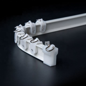 Iksun Phật Sơn 6063 Nhôm Đùn Linh Hoạt Bendable Rèm Theo Dõi Cong Cửa Sổ Bệnh Viện Rèm Đường Sắt - Product Image 6