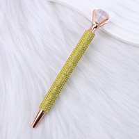 Pulpen Berlian Besar Bulat, Pulpen Putar, Ujian Pelajar, Hadiah Alat Tulis Kantor Bisnis, Alat Tulis Grosir