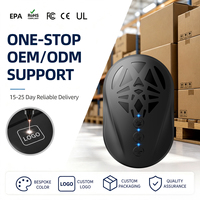 Répulsif à ultrasons intelligent pour rongeurs, à brancher, pour une surface de 200 m², efficace, sans danger pour les animaux domestiques et les humains, certifié EPA CE ROHS