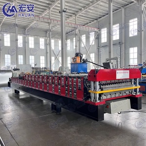 Máquina Automática Confiable de Doble Capa para Formar Rollos de Tejas con Motor PLC, Bomba y Caja de Cambios para Proyectos de Techado a Gran Escala (380V) - Product Image 4