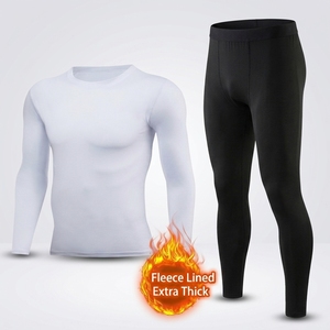 Traje deportivo de secado rápido, equipo de baloncesto para hombres, traje de entrenamiento, gimnasio, correr, ropa de correr de <span class=keywords><strong>invierno</strong></span>, medias - Product Image 1