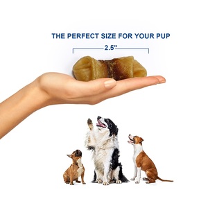 Mini os de canard personnalisé enveloppé dans du beurre d'arachide sain friandises pour chiens sans cuir brut 6CT viande soins dentaires sécurité pour des dents propres - Product Image 5