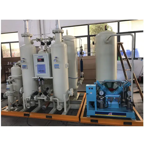 Línea de producción de sistemas de gases móviles, membrana PSA VSA VPSA, generador de oxígeno y nitrógeno criogénico líquido