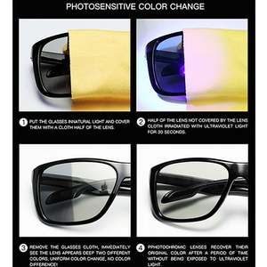 Gafas de Sol Polarizadas para Hombre y Mujer 2022, Lentes de Transición, Protección UV400, Gafas de Sol Fotocromáticas para Conducir - Product Image 6