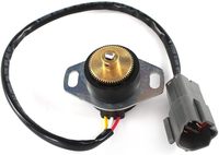 Capteur de position du papillon des gaz en potentiomètre argenté 7861-92-4131 pour pelle sur chenilles PC-5/PC200-5/PC300-5 – Garantie 1 an