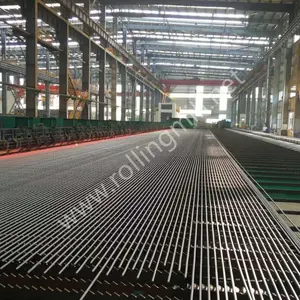 반 연속 변형 바 강철 막대 철 와이어로드 강철 철근 기계 생산 라인 열간 압연기
