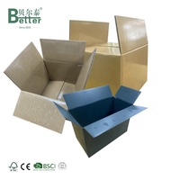 Cajas Rígidas Personalizadas Ecológicas, Resistentes, Reciclables, de Alta Gama, Portátiles, con Revestimiento de Cera, con Grabado en Relieve, Impermeables, de Cartón Corrugado