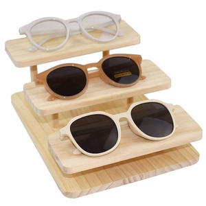 Expositor de Gafas de Madera Maciza, Estante de Almacenamiento para Gafas y Lentes de Sol - Product Image 6