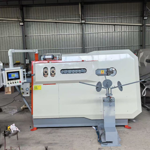 Machine de redressement, pliage et découpe de barres d'armature CNC entièrement automatique, équipement de formage intégré pour projets de construction - Product Image 1