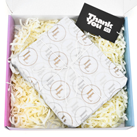 Papier Cadeau et Papier de Soie d'Emballage Haute Qualité en Gros avec Logo Personnalisé Imprimé pour Fleurs et Chocolats